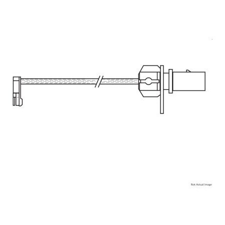 Centric Brake Pad Sensor Wires, Parts 116.75002
